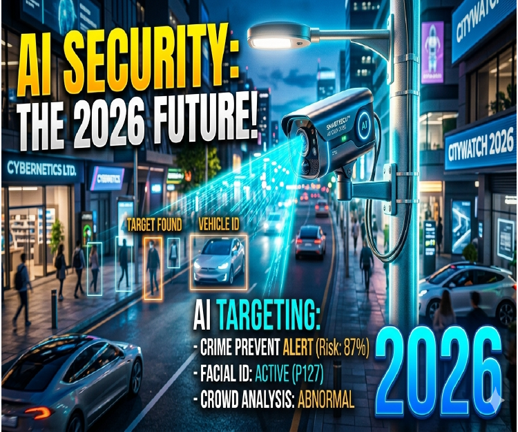 AI powered CCTV camera smart security system 2026